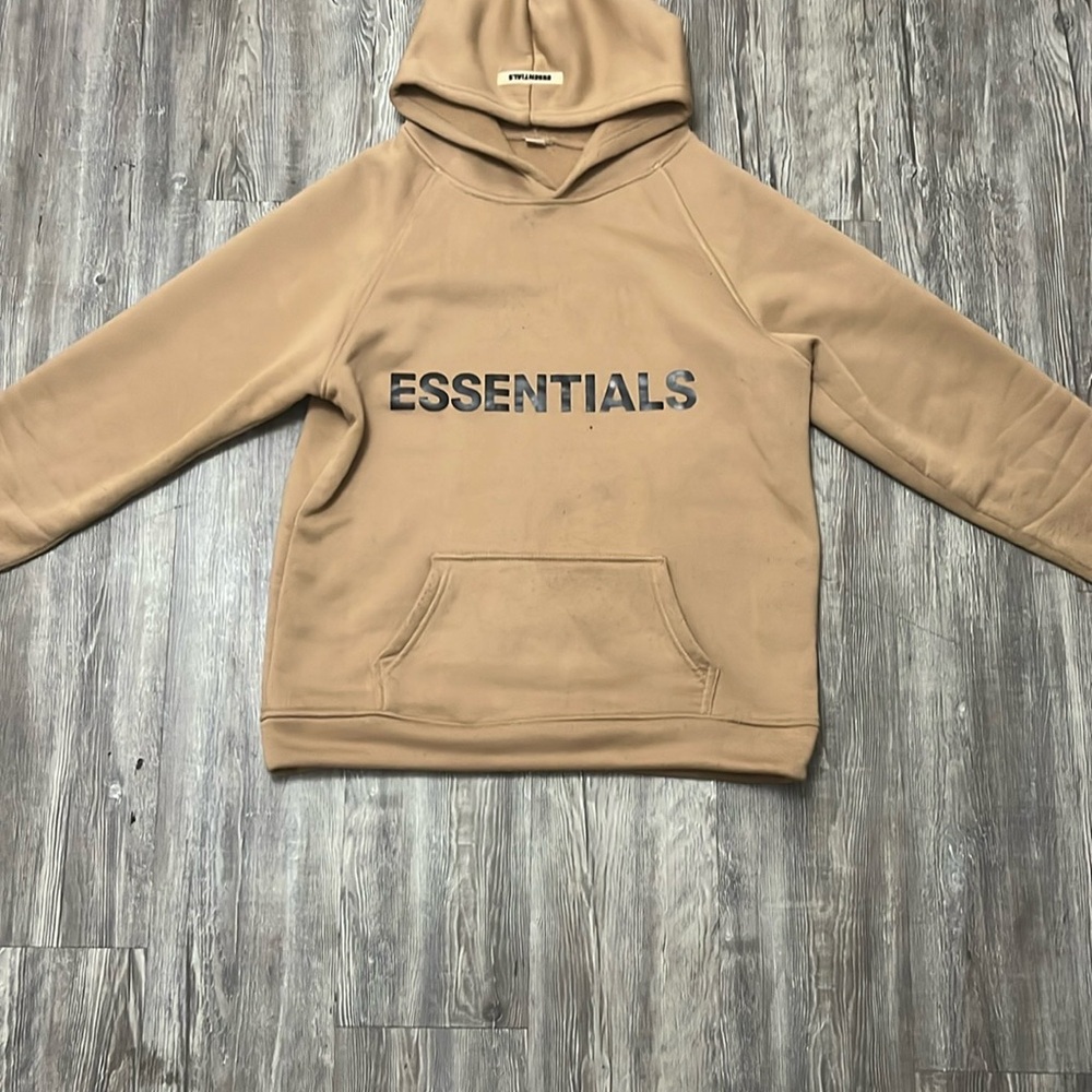 Essentials Tan Sweatshirt Hoodie